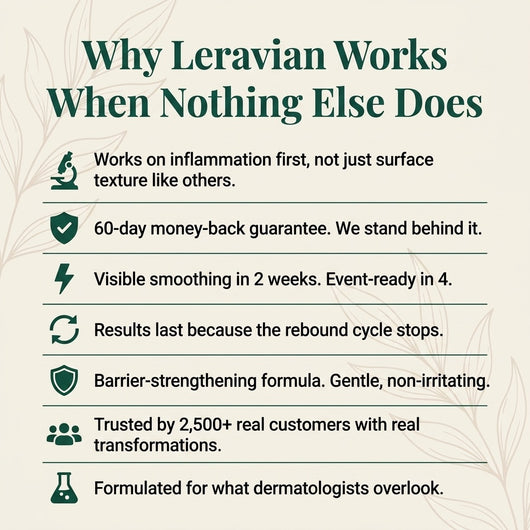 Smooth, Clear Skin That Actually Lasts With Leravian